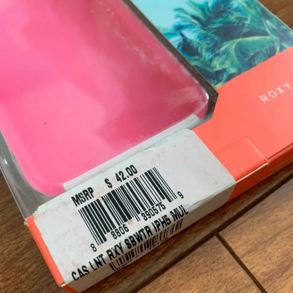 NWT Vintage Roxy iPhone 5 Surfboard Fin Phone Case